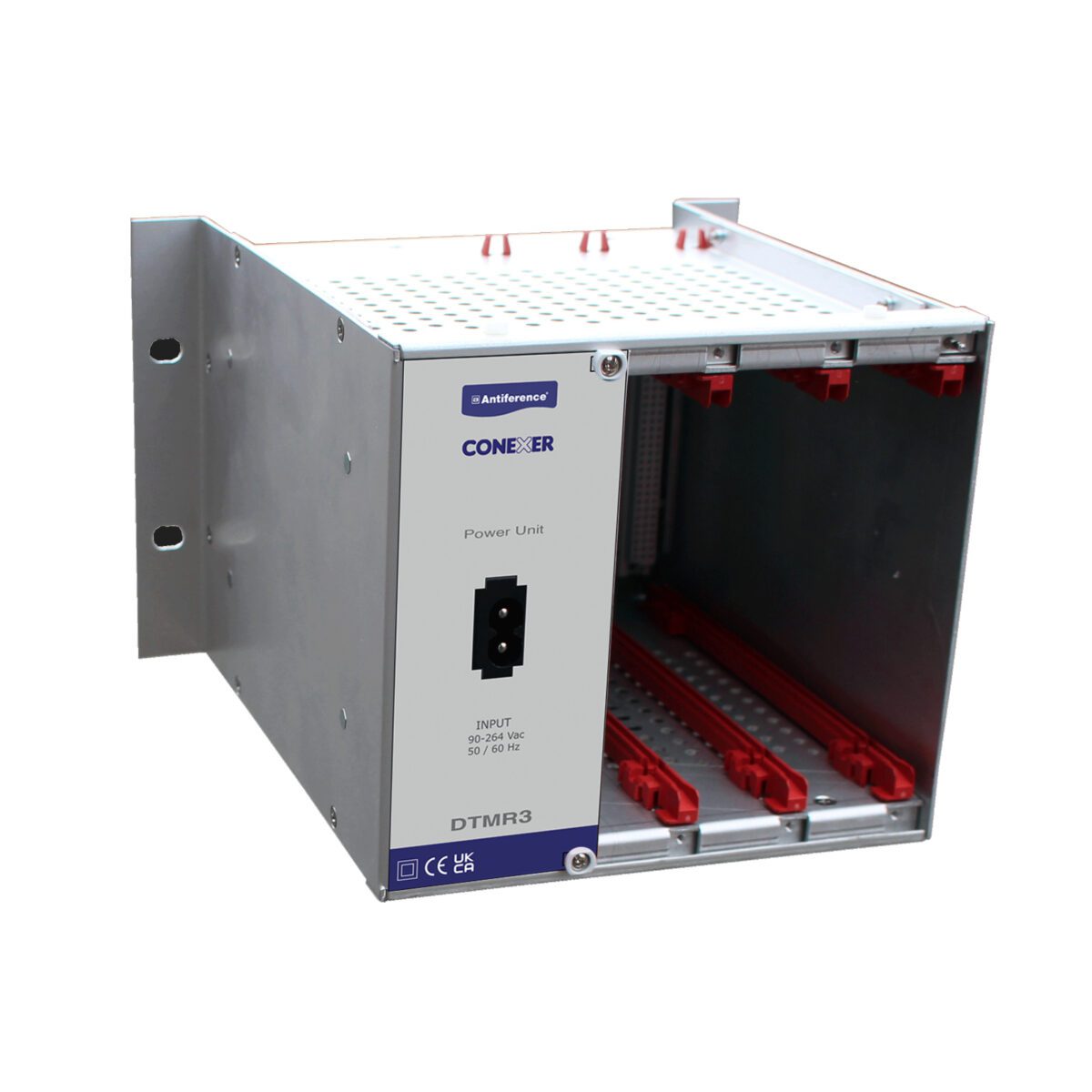 DTMRack for 3 Modules with Integrated Power Supply - Antiference