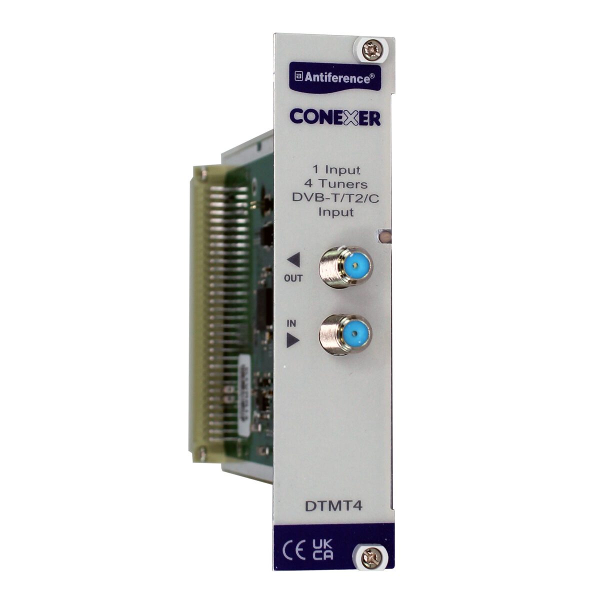 Terrestrial Input Module 4 tuners DVBT/T2/C - Antiference
